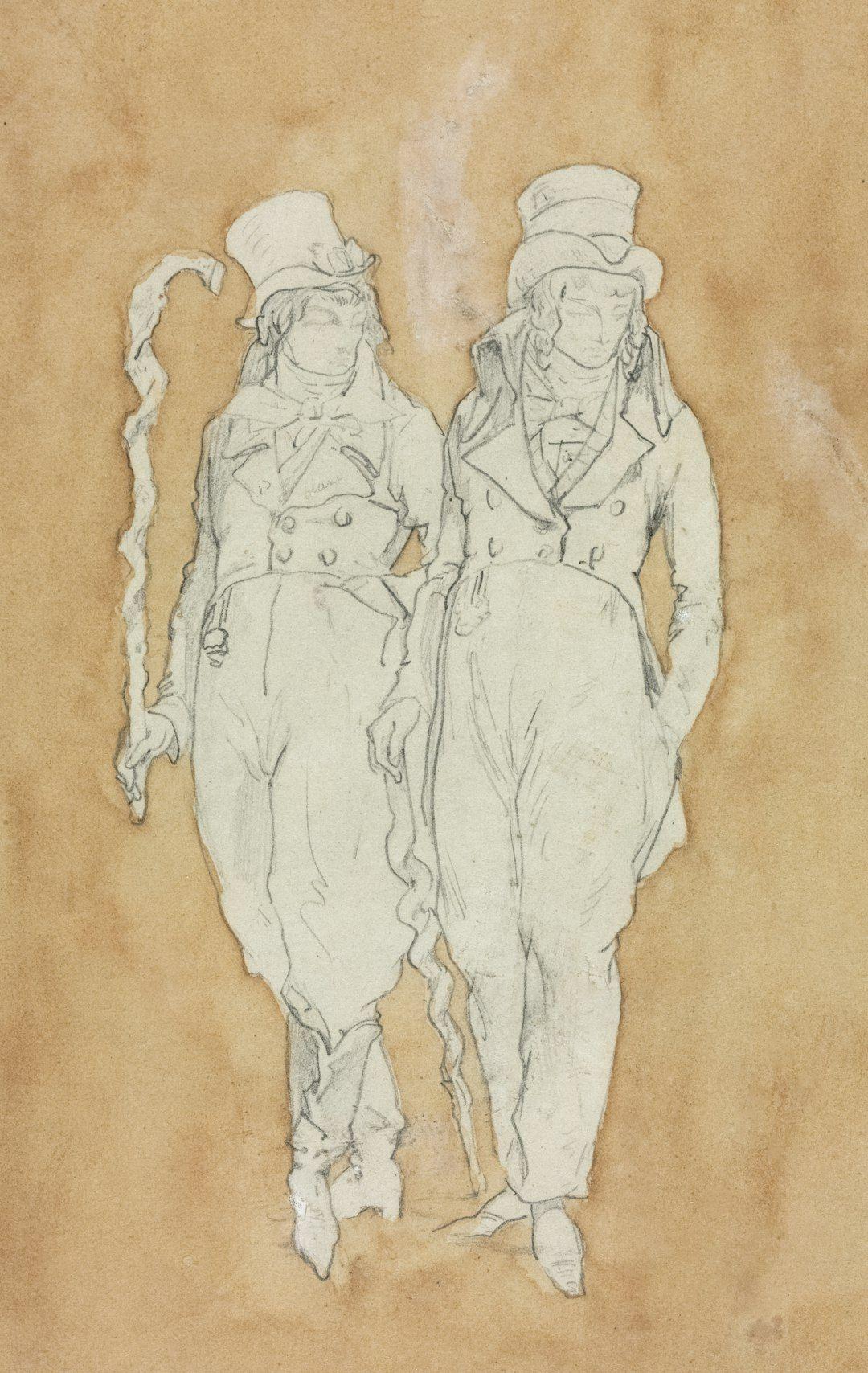 Oksesteiken - costume design sketch